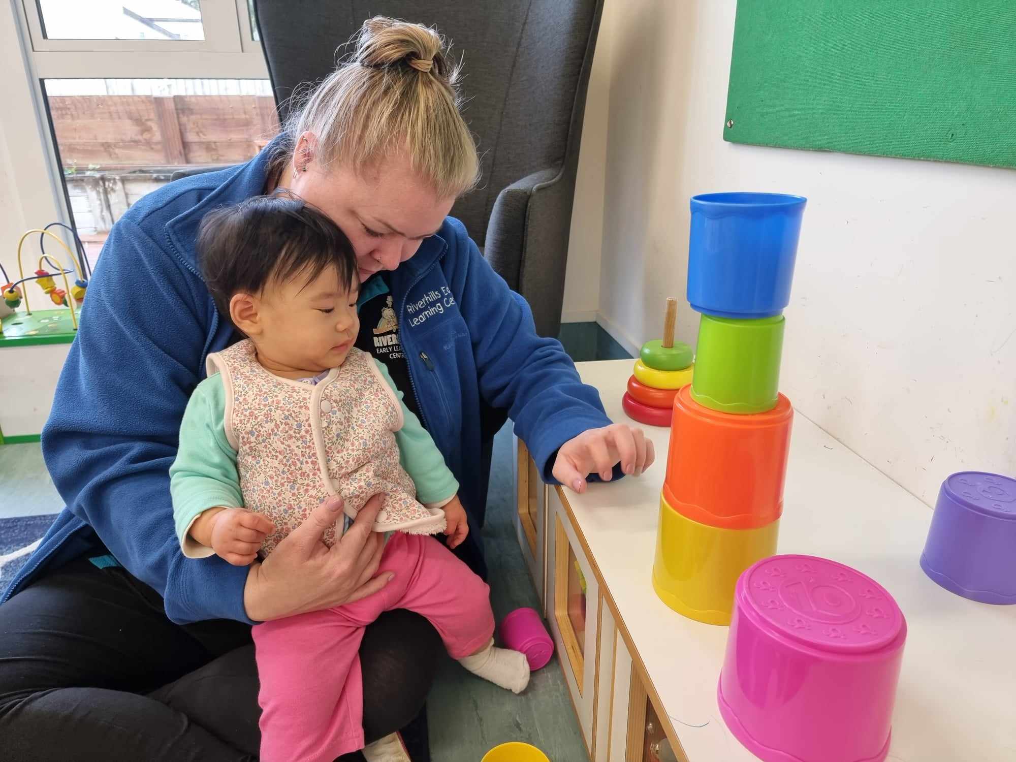 Riverhills children learning together in the centre